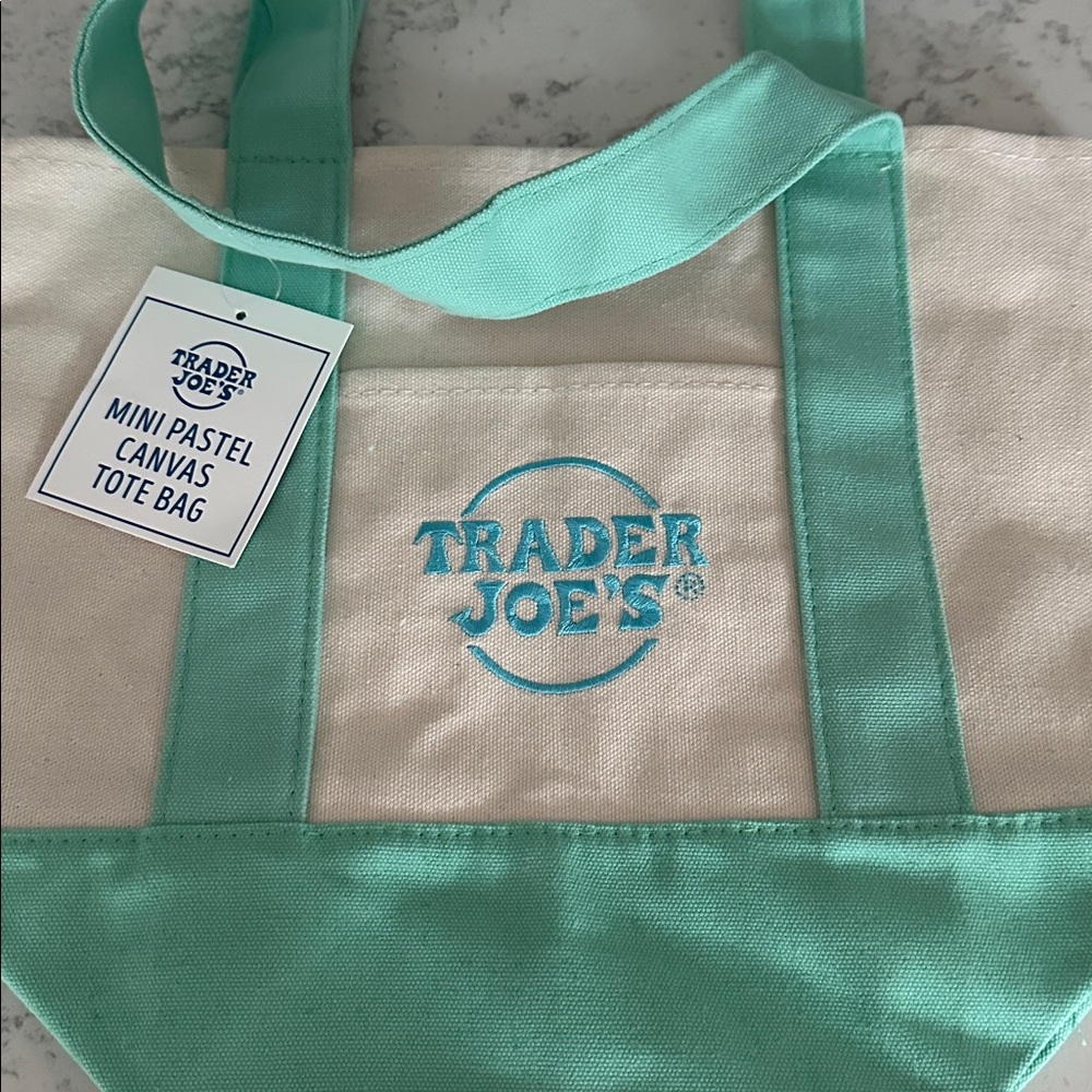 NWT Trader Joe’s Pastel Bag